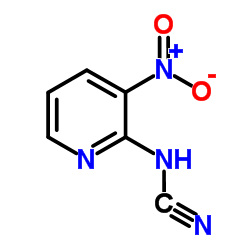 (3-Nitro-2-pyridinyl)cyanamide Structure