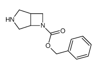 benzyl 3,6-diazabicyclo[3.2.0]heptane-6-carboxylate structure