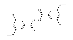 bis(3,5-dimethoxybenzoyl) peroxide结构式