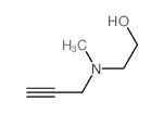 2-(甲基(丙-2-yn-1-基)氨基)乙烷-1-醇图片