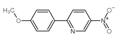 2-(4-Methoxyphenyl)-5-nitropyridine structure