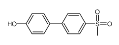 4'-(METHYLSULFONYL)-[1,1'-BIPHENYL]-4-OL structure