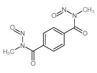 N,N′-DIMETHYL-N,N′-DINITROSOTERE-PHTHALAMIDE结构式