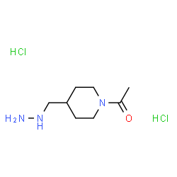 1-[4-(Hydrazinylmethyl)piperidin-1-yl]ethanone dihydrochloride picture