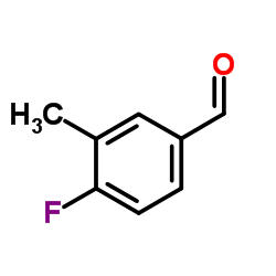 4-Fluoro-3-methylbenzaldehyde structure