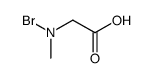 Glycine, N-bromo-N-methyl- (9CI)结构式