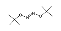 trans-di-tert-butyl hyponinrite结构式