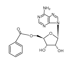 5'-O-benzoyladenosine结构式