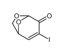 (1S,5R)-3-iodo-6,8-dioxabicyclo[3.2.1]oct-2-en-4-one Structure