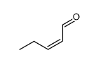 cis-2-penten-1-one Structure