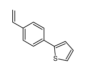 2-(4-ethenylphenyl)thiophene Structure