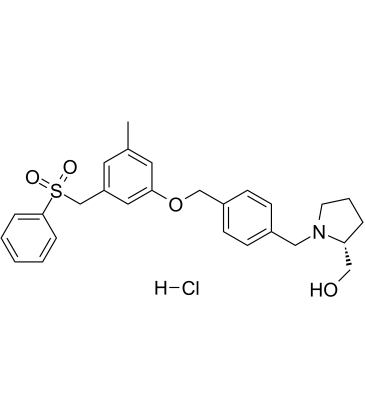 PF-543 hydrochloride结构式