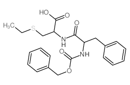 Alanine,N-(N-carboxy-3-phenyl-D-alanyl)-3-(ethylthio)-, N-benzyl ester, L- (8CI)结构式