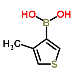 4-甲基-3-噻吩基硼酸结构式