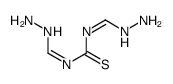 1,3-bis(hydrazinylmethylidene)thiourea Structure