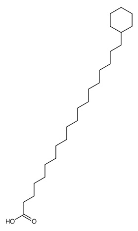 19-cyclohexylnonadecanoic acid Structure