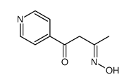 1-(4-Pyridyl)-3-(hydroxyimino)butan-1-one Structure