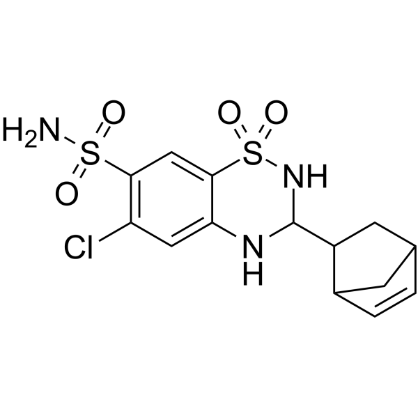 Cyclothiazide structure