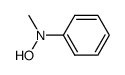 N-hydroxy-N-methylaniline结构式