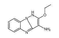 4H-Pyrazolo[1,5-a]benzimidazol-3-amine,2-ethoxy-(9CI) picture