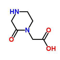 2-氧代-1-哌嗪乙酸结构式