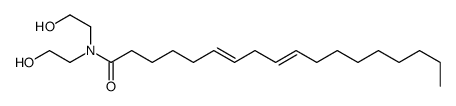 N,N-bis(2-hydroxyethyl)octadeca-6,9-dienamide Structure