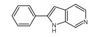 2-phenyl-1h-pyrrolo[2,3-c]pyridine Structure