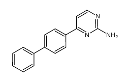 4-[1,1'-Biphenyl]-4-yl-2-pyrimidinamine structure