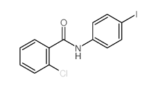 2-chloro-N-(4-iodophenyl)benzamide Structure