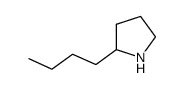 2-丁基吡咯烷结构式