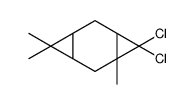 8,8-dichloro-1,4,4-trimethyltricyclo[5.1.0.03,5]octane Structure