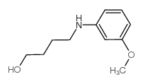 4-(3-METHOXY-PHENYLAMINO)-BUTAN-1-OL Structure