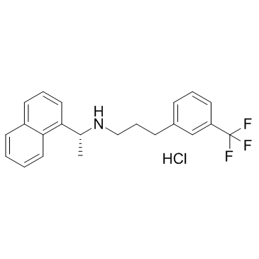 Cinacalcet hydrochloride structure