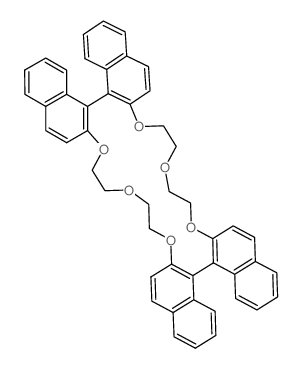 (R,R)-bis(binaphtho)-22-crown-6 Structure