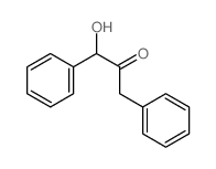 1-hydroxy-1,3-diphenyl-propan-2-one结构式