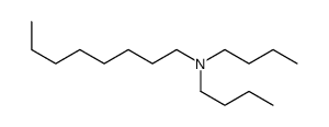 N,N-dibutyloctan-1-amine结构式