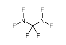 N,N,N',N',1,1-hexafluoromethanediamine结构式