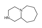 1,2,3,4,6,7,8,9,10,10a-decahydropyrazino[1,2-a]azepine Structure