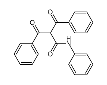 2-benzoyl-3-oxo-3-phenyl-propionic acid anilide结构式