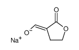 sodium salt of 3-(hydroxymethylene)dihydro-2(3H)-furanone结构式