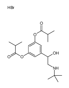 5-[2-[(1,1-dimethylethyl)amino]-1-hydroxyethyl]-1,3-phenylene bisisobutyrate hydrobromide picture