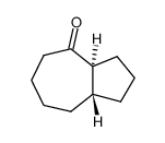 4-oxo-trans-perhydroazulene Structure