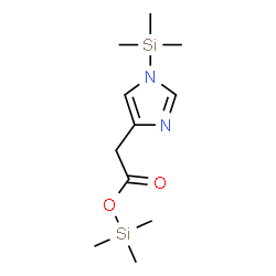 1H-Imidazole-4-acetic acid, 1-(trimethylsilyl)-, trimethylsilyl ester picture