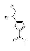 2-Furancarboxylic acid, 5-(2-chloro-1-hydroxyethyl)-, methyl ester, (-)- (9CI) picture