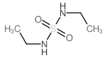 Sulfamide,N,N'-diethyl- Structure