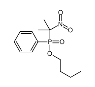 [butoxy(2-nitropropan-2-yl)phosphoryl]benzene Structure