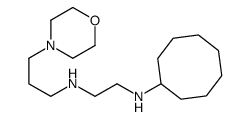 N'-cyclooctyl-N-(3-morpholin-4-ylpropyl)ethane-1,2-diamine Structure