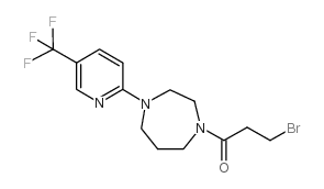 3-BROMO-1-(4-[5-(TRIFLUOROMETHYL)PYRIDIN-2-YL]-1,4-DIAZEPAN-1-YL)PROPAN-1-ONE picture