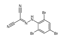 2-[(2,4,6-tribromophenyl)hydrazinylidene]propanedinitrile结构式