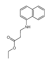 ethyl 3-N-anthranylaminopropanoate结构式